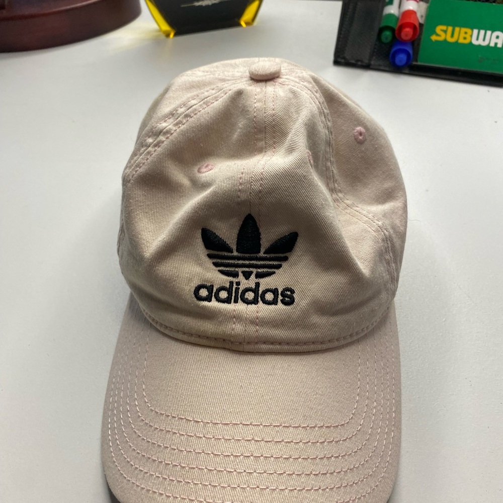 Adidas Pink and Black hat